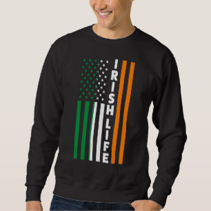 Sudadera Bandera irlandesa de Irlandés Life Irland