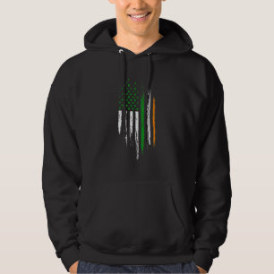 Sudadera Bandera irlandesa norteamericana vintage St Patric