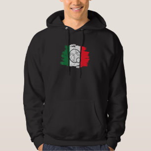 Sudadera Bandera Italiana Bocce Ball Design Bocre Ball Tour