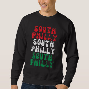Sudadera Bandera italiana de South Philly de la ciudad de F