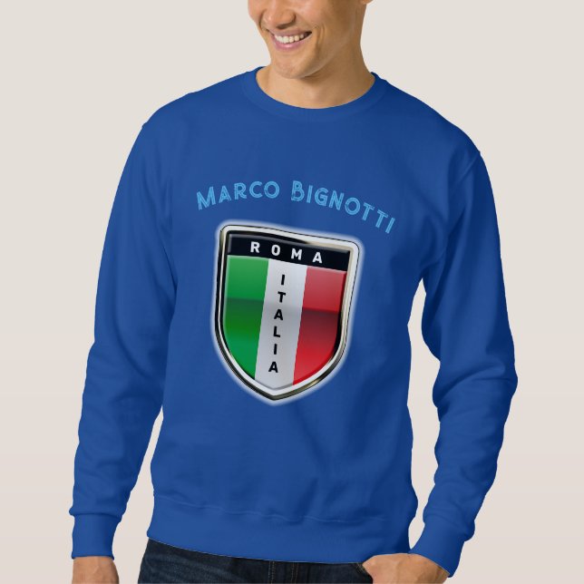 Sudadera Bandera italiana - La Bandiera d'Italia (Anverso)