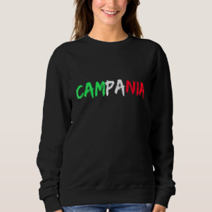 Sudadera Bandera Italiana Región De Campania