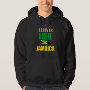 Sudadera Bandera jamaiquina amará por siempre Jamaica Va