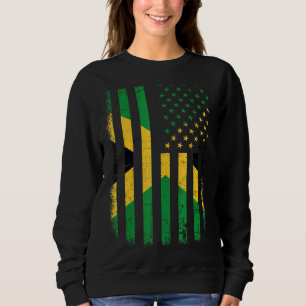 Sudadera Bandera jamaiquina Americana Rota Jamaica Amer