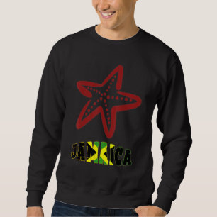Sudadera Bandera jamaiquina Estrella del mar Hombres Niños