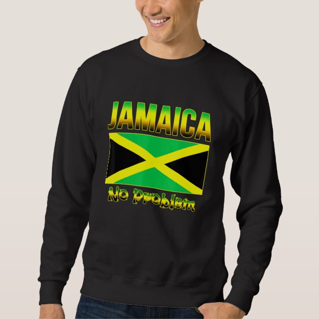 Sudadera Bandera Jamaiquina Isla Caribe De Jamaica No Probl (Anverso)
