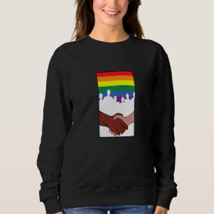 Sudadera Bandera Lgbt Bandera Lgbtq Accionamiento De La Man