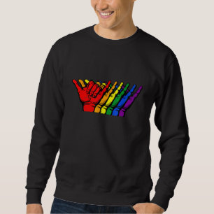 Sudadera Bandera Lgbt del mes del orgullo bisexual del Rótu