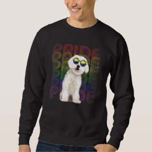 Sudadera Bandera Lgbt-Q Maltesa Orgullo Gay Perro Lesbiano 