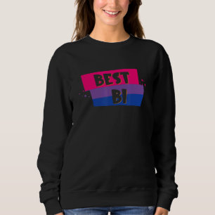 Sudadera Bandera Lgbtq Del Mejor Orgullo Bisexual De Bi Str