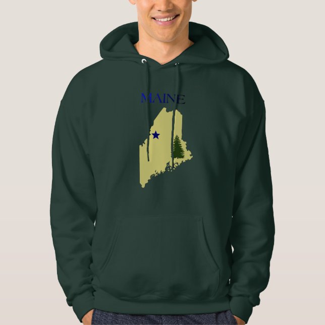 Sudadera Bandera Maine 1901 (Anverso)