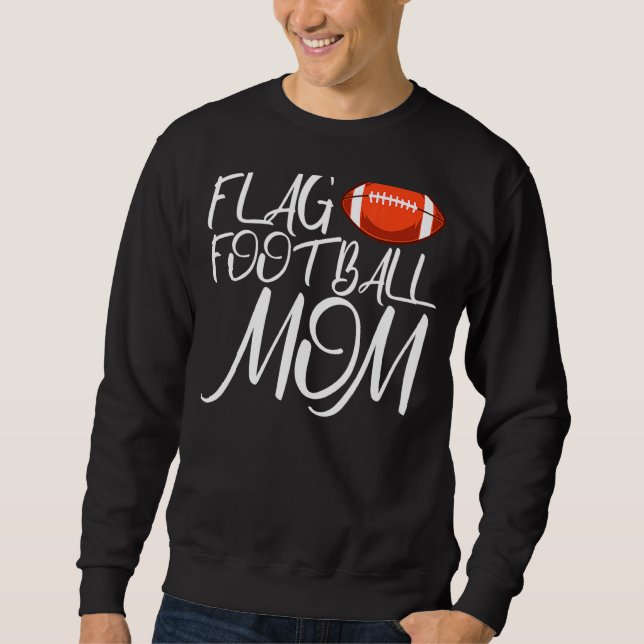 Sudadera Bandera, mamá de fútbol (Anverso)