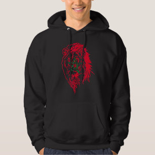 Sudadera Bandera marroquí marroquí norteamericana de bander
