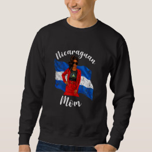 Sudadera Bandera Materna Nicaragüense De Nicaragua Latinoam
