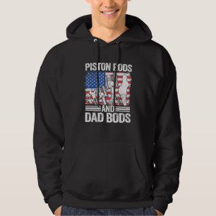 Sudadera Bandera Mecánica Estadounidense 4 De Julio De Pist