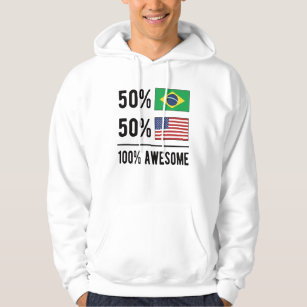 Brasil sudadera Brasil Crewneck suéter brasileño América del Sur