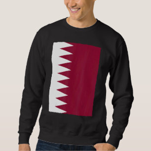 Sudadera Bandera nacional catarí retro vintage