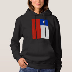 Sudadera Bandera nacional chilena retro vintage Chile