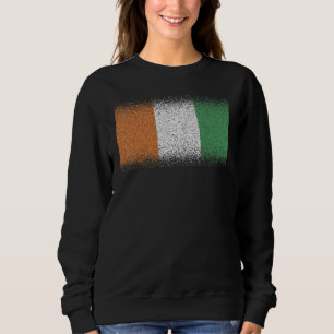Sudadera Bandera Nacional de Costa de Marfil recuerdo para