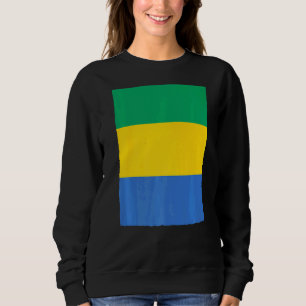 Sudadera Bandera nacional de Gabón