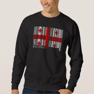 Sudadera Bandera Nacional de Georgia recuerdo para hombres
