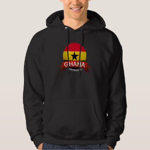 Sudadera Bandera Nacional De Ghana Hincha De Fútbol Ghanés 