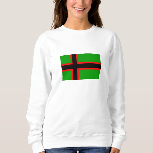 Sudadera Bandera nacional de Karelia (Anverso)
