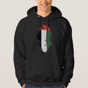 Sudadera Bandera nacional de recuerdo de los EAU para hombr