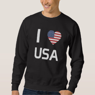 Sudadera Bandera nacional de recuerdo de los Estados Unidos