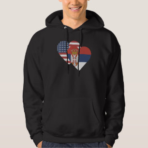 Sudadera Bandera nacional de Serbia de recuerdo para hombre