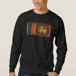 Sudadera Bandera nacional de Sri Lanka de recuerdo para hom