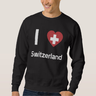 Sudadera Bandera Nacional de Suiza souvenir para hombres wo