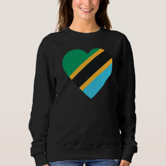 Sudadera Bandera nacional de Tanzania de recuerdo para homb