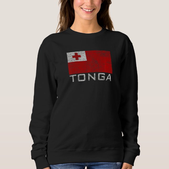 Sudadera Bandera Nacional de Tonga (Anverso)
