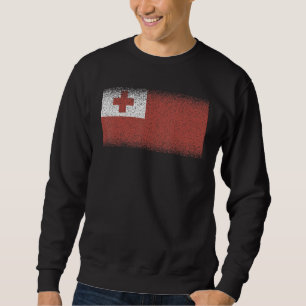 Sudadera Bandera Nacional de Tonga recuerdo para hombres mu