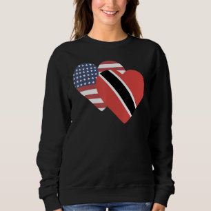 Sudadera Bandera nacional de Trinidad de recuerdo para homb