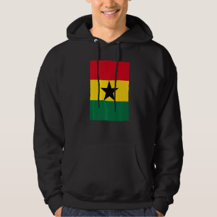 Sudadera Bandera nacional ghanesa retro vintage