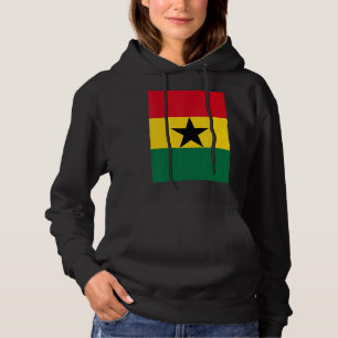 Sudadera Bandera nacional ghanesa retro vintage