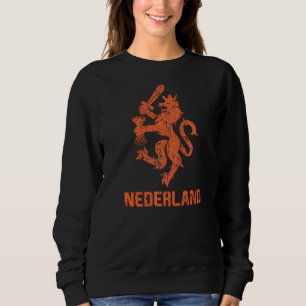 Sudadera Bandera neerlandesa León holandés Países Bajos Int
