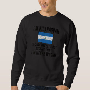 Sudadera Bandera nicaragüense Raíces nicaragüenses