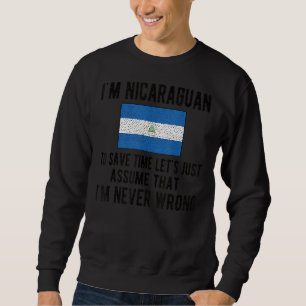 Sudadera Bandera nicaragüense Raíces nicaragüenses 1