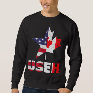Sudadera Bandera norteamericana de Canadá de Estados Unidos