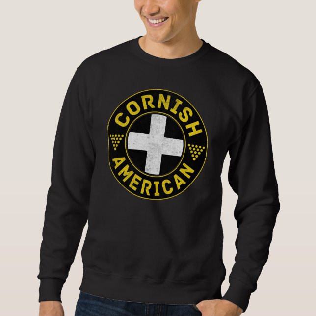 Sudadera Bandera norteamericana de Cornish (Anverso)