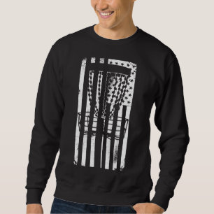 Sudadera Bandera norteamericana de disco patriótico con pro