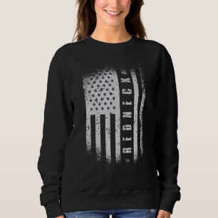 Sudadera Bandera norteamericana de estilo sureño
