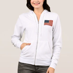 Sudadera Bandera norteamericana vintage