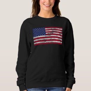 Sudadera Bandera norteamericana vintage Hombres patrióticos