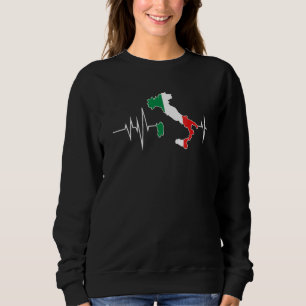 Sudadera Bandera País latido Italia Banderas Italianas Mund