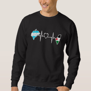 Sudadera Bandera palestina de Honduras Oído Hondureño Pales