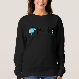 Sudadera Bandera palestina de Honduras Oído Hondureño Pales